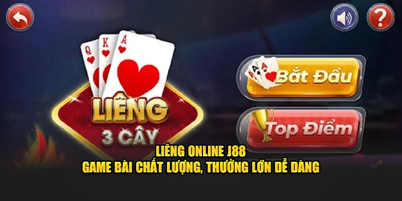 ảnh đại diện bài liêng j88